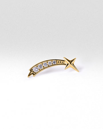 Shooting Star Flatback Stud