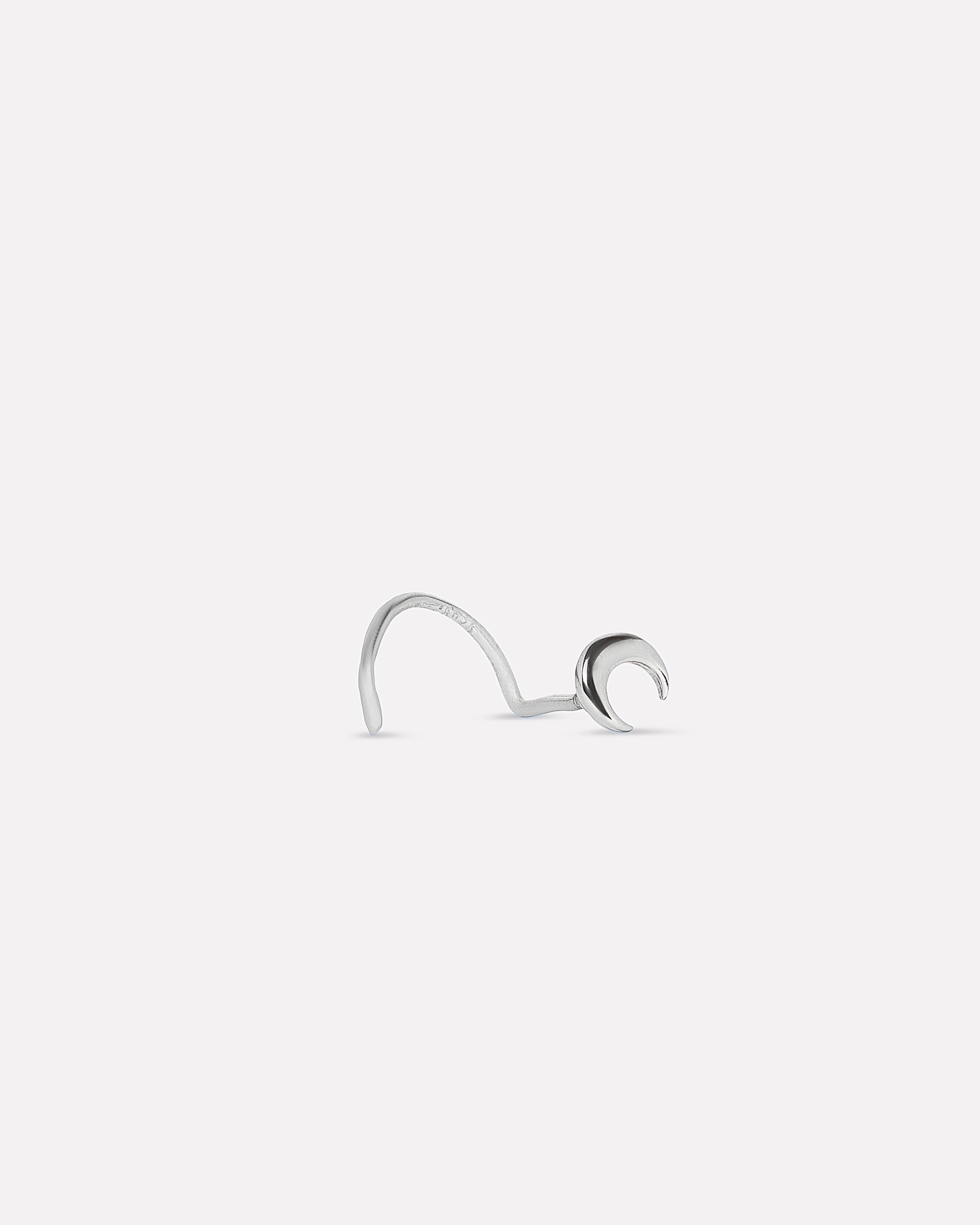 Crescent Moon Nose Pin