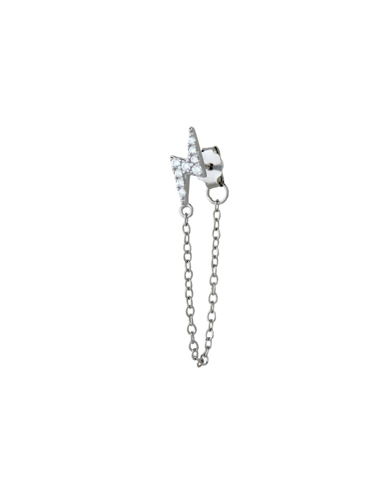 Thunder Dangler Chain Earrings